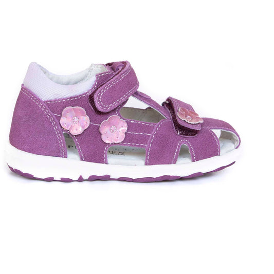 VIOLET lila toddler girl arch support sandals