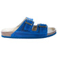 WALKER: colour navy blue - ladies, boys and men orthotic sandals - feelgoodshoes.ae