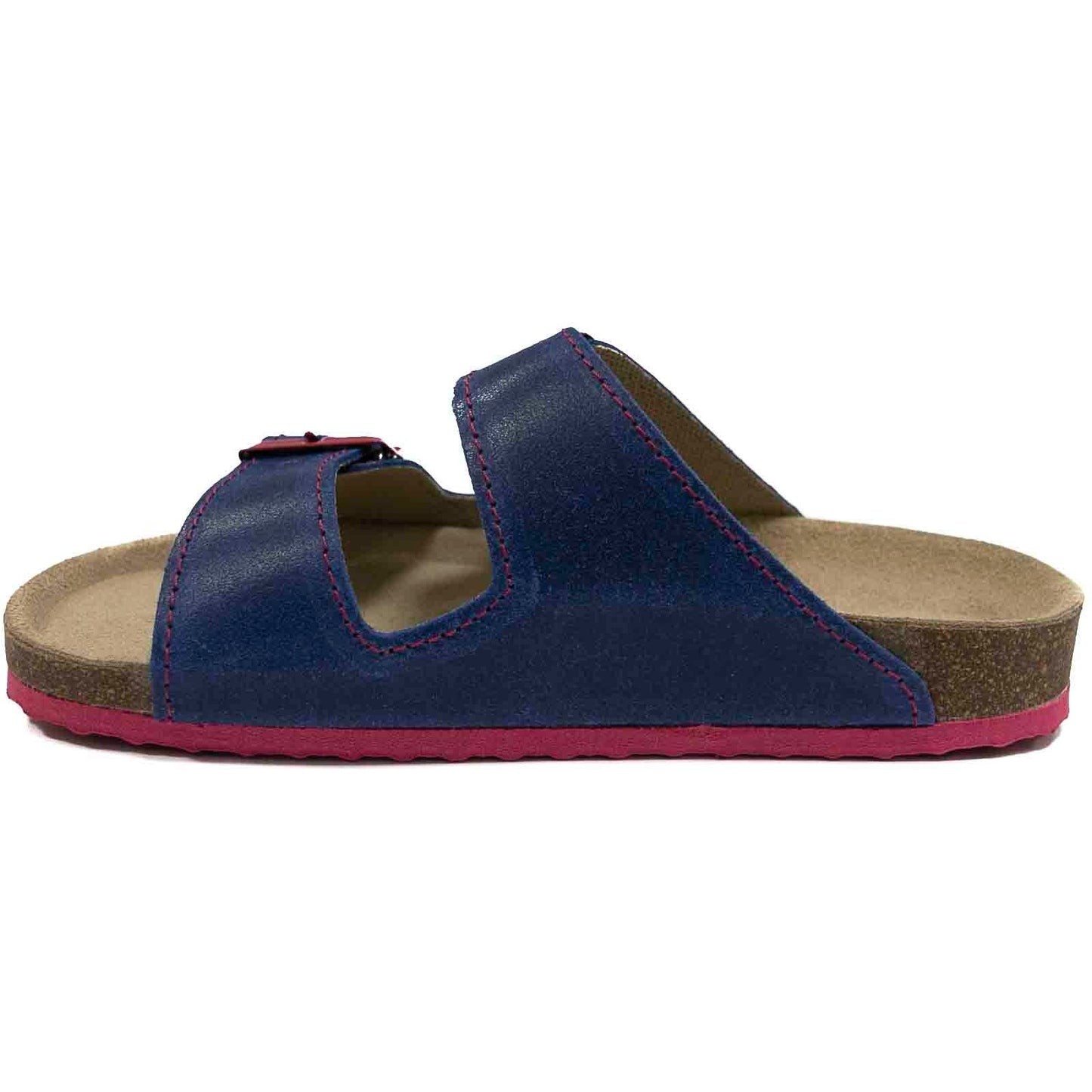 WALKER: colour dark blue - ladies orthotic sandals - feelgoodshoes.ae