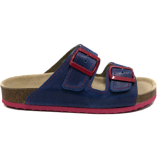 WALKER: colour dark blue - ladies orthotic sandals - feelgoodshoes.ae