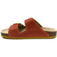 WALKER: colour orange - ladies orthotic sandals - feelgoodshoes.ae