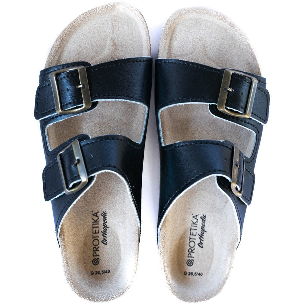 colour black ladies sandal 
